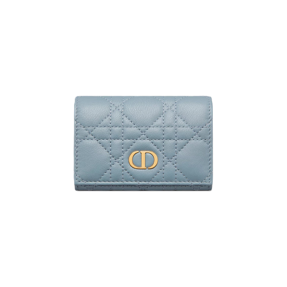 디올 카로 글리신 지갑 클라우드 블루