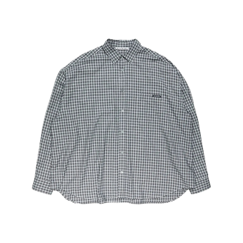 아크네 플란넬 버튼업 셔츠