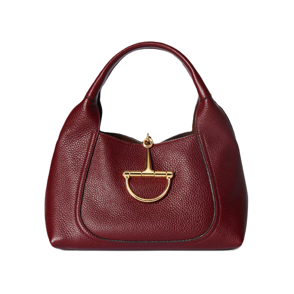 구찌 소프트빗 미디엄 탑 핸들백 레드