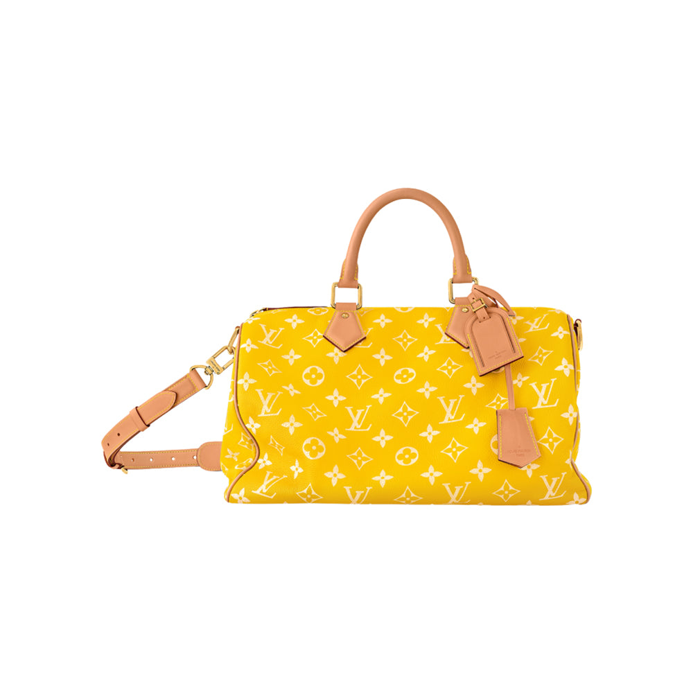 루이비통 스피디 P9 반둘리에 40 옐로우