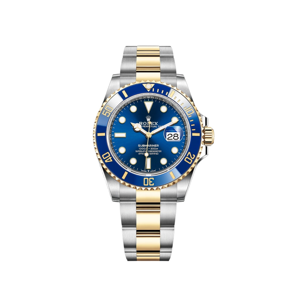 롤렉스 서브마리너 데이트 41mm 로얄 블루 청콤