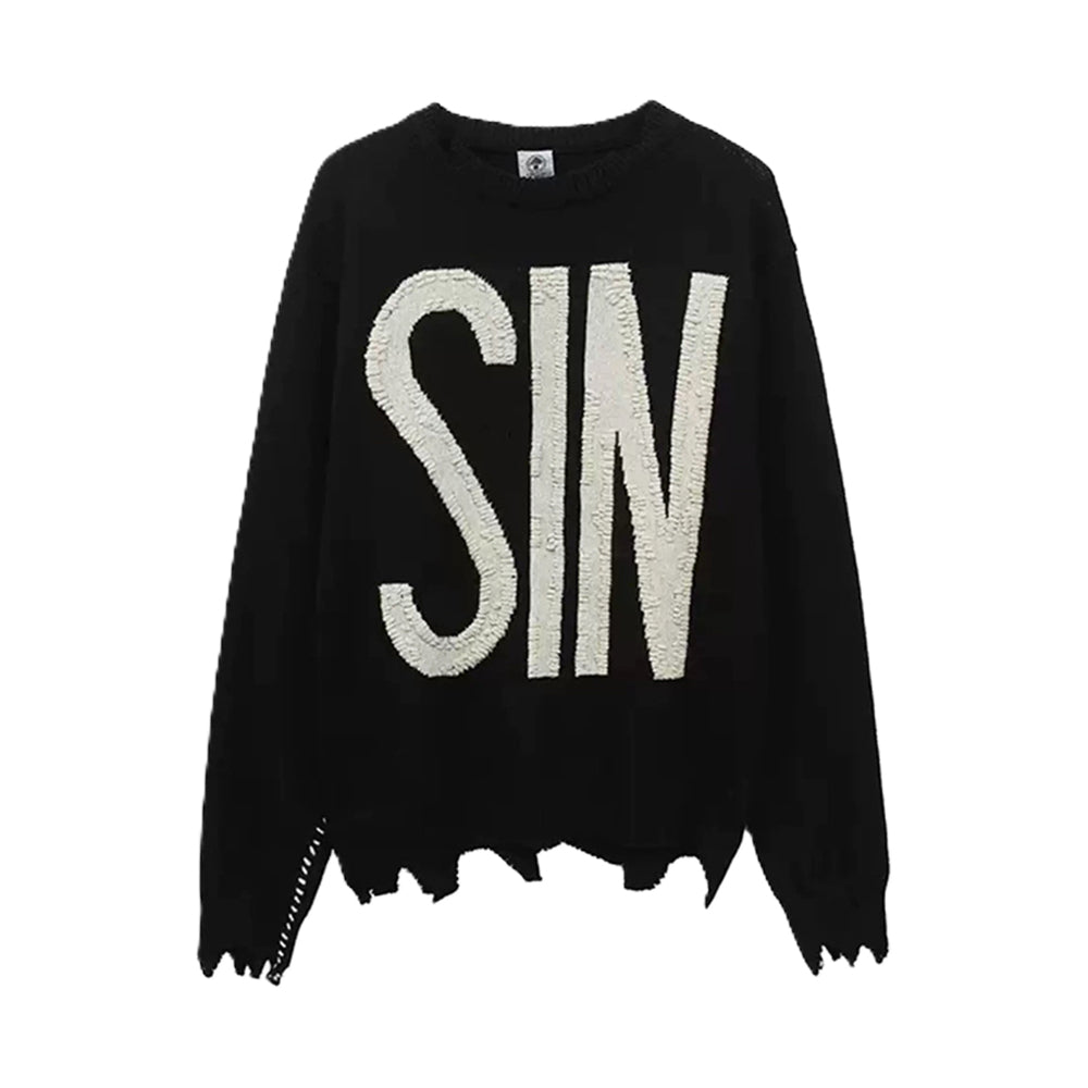 세인트마이클 SIN 니트 스웨트셔츠
