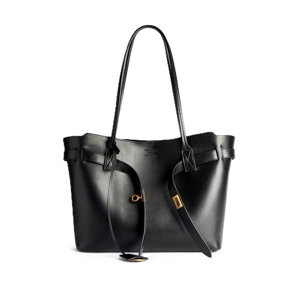 발렌시아가 벨 에어 토트백 미디엄 블랙