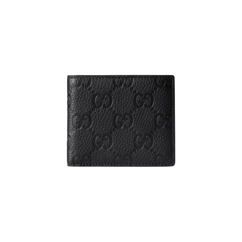 구찌 임프린트 바이폴드 반지갑 블랙