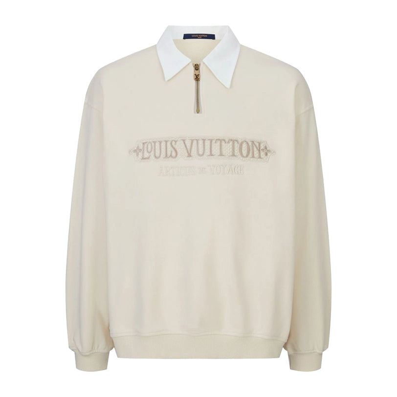 루이비통 엠벨리시드 하프 집 셔츠