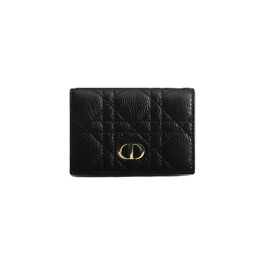 디올 카로 글리신 지갑 블랙