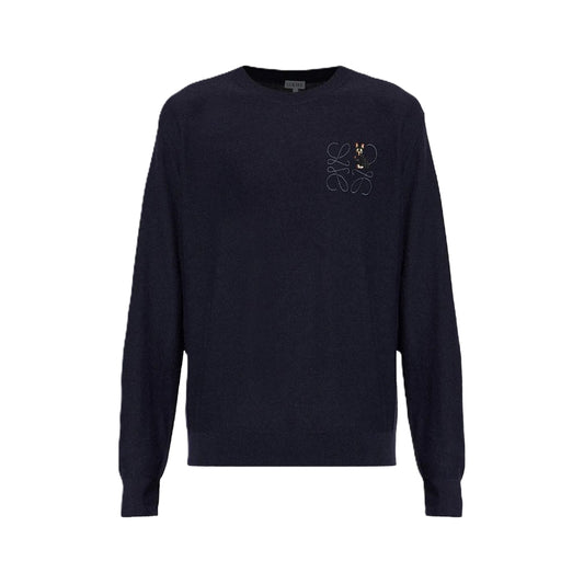 로에베 X 루이스웨인 아나그램 자수 스웨터