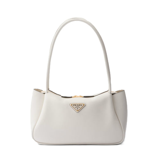 프라다 달링 미디엄 가죽 숄더백 화이트