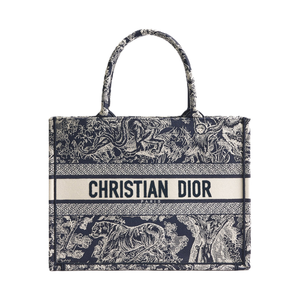 디올 Book Tote 미디엄 백 블루