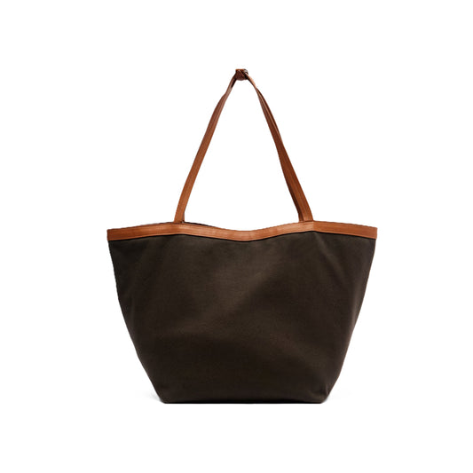 더로우(The Row Park Three Stitch) 리버서블 캔버스 토트 백 (2color)