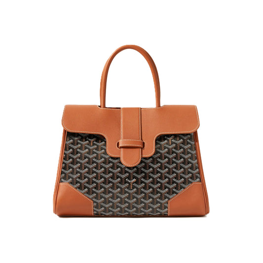 고야드 카바스 사이공 토트 백 블랙 탄