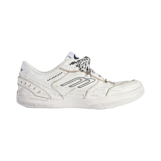 발렌시아가 햄튼스 미디움 원 아웃 스니커즈 화이트