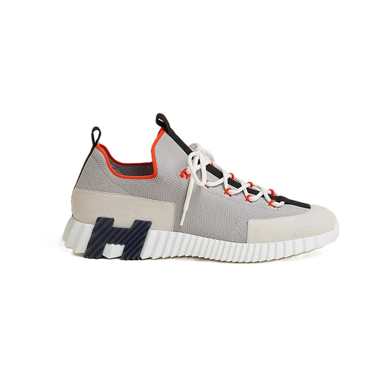 에르메스 리프트 슬립온 스니커즈 니트 스웨이드 멀티칼라