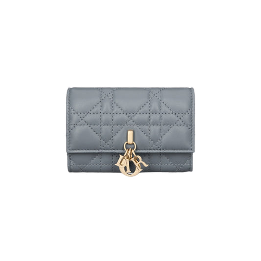 디올 글리신 까나쥬 카드 지갑 블루