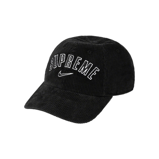 슈프림 x 나이키 아크 코듀로이 6-패널 캡 블랙