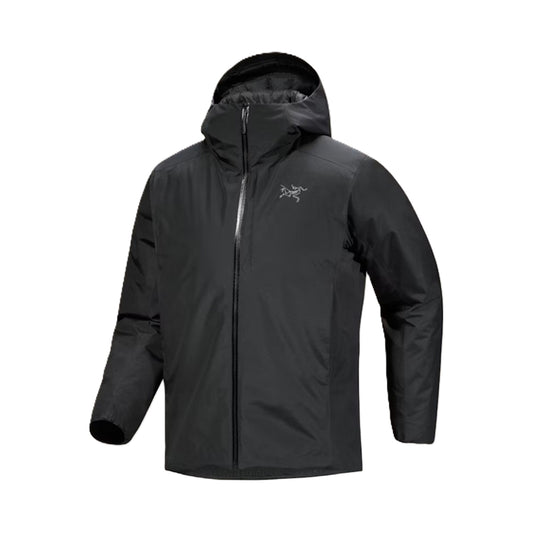 아크테릭스솔라노 다운 후디 black