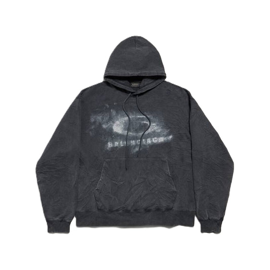 발렌시아가 워시드 크레용 루프 오버사이즈 후디