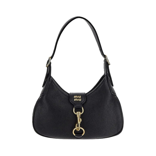 미우미우 마드라스 호보백 블랙