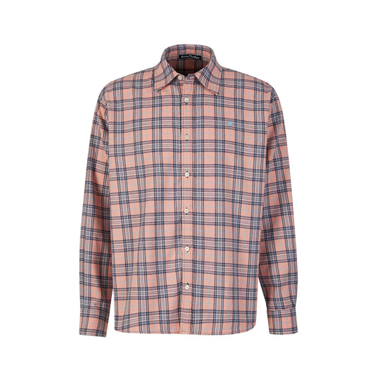 아크네 코튼페이스 플란넬셔츠(2color)