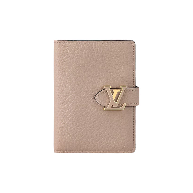 루이비통 LV 버티컬 컴팩트 월렛 카푸친 그레이