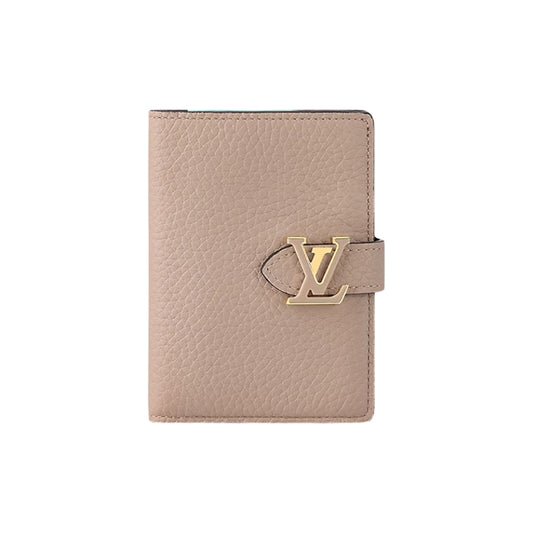 루이비통 LV 버티컬 컴팩트 월렛 카푸친 그레이