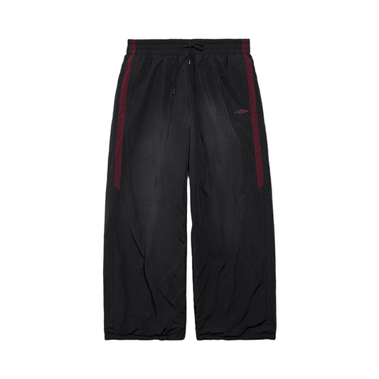 발렌시아가 리버서블 트랙수트 팬츠 블랙