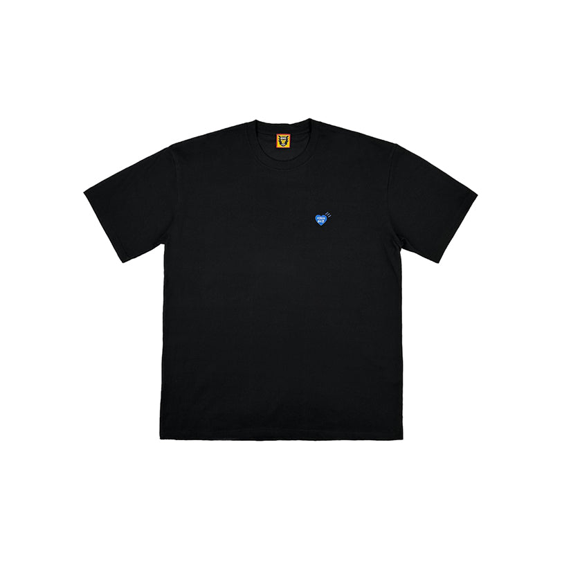 휴먼메이드 하트 배지 자수 티셔츠(2color)