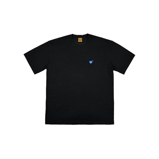 휴먼메이드 하트 배지 자수 티셔츠(2color)