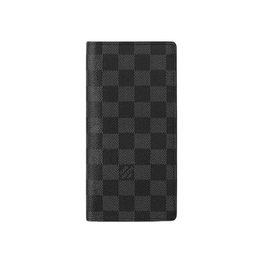 루이비통 브라짜 장지갑 다미에 캔버스 그래파이트