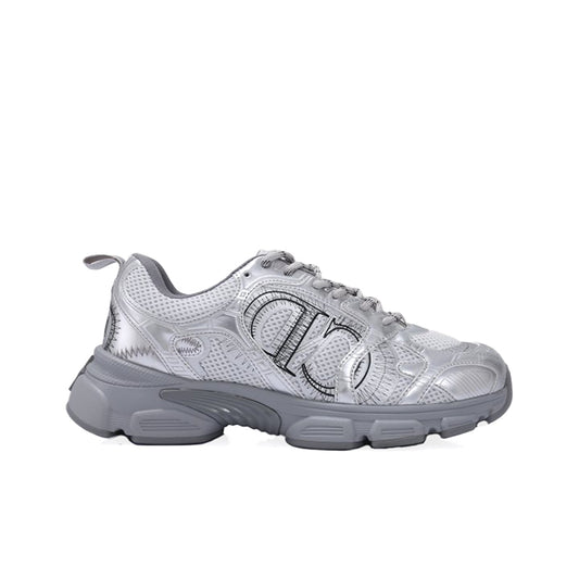 디올 크로노 스니커즈 그레이 메시 & 실버
