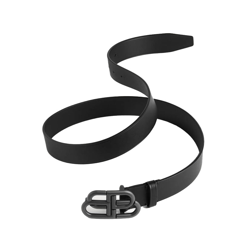 발렌시아가 BB라지벨트 35mm 블랙