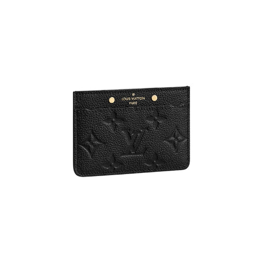 루이비통 앙프렝뜨 카드홀더 모노그램 블랙