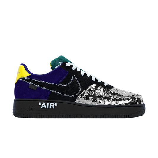 루이비통 x 나이키에어포스1 버질아블로 멧 실버 블랙