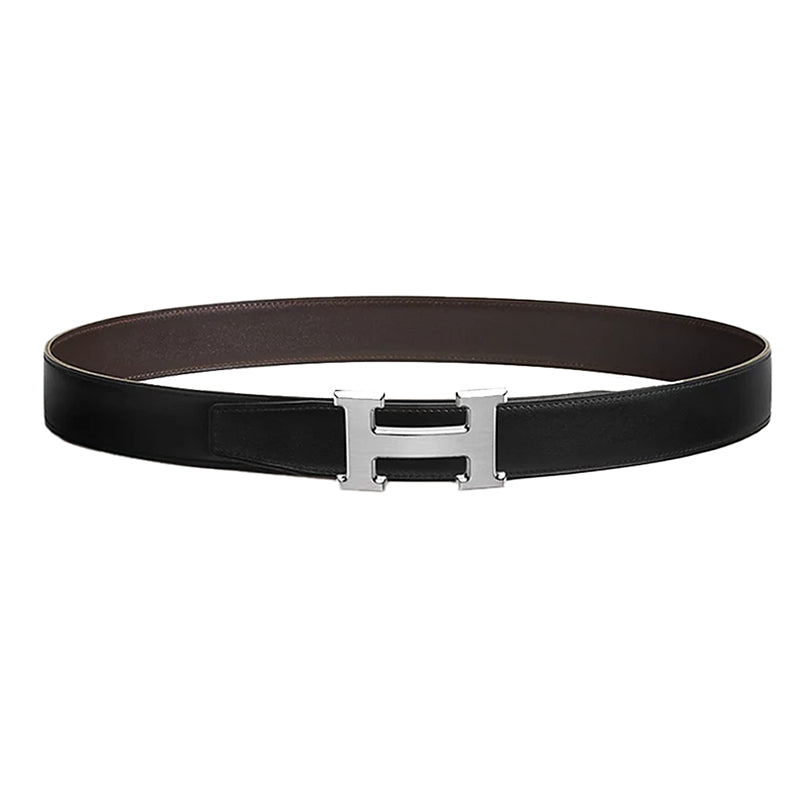 에르메스 H 벨트 버클 & 리버서블 가죽 스트랩 32mm(2color)