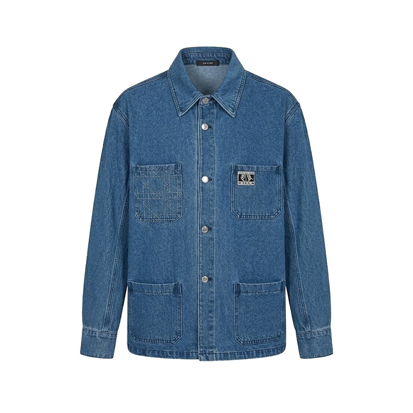 디올 아이코닉챰 데님셔츠