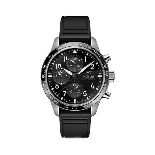 IWC 파일럿 워치 퍼포먼스 크로노그래프 41 블랙