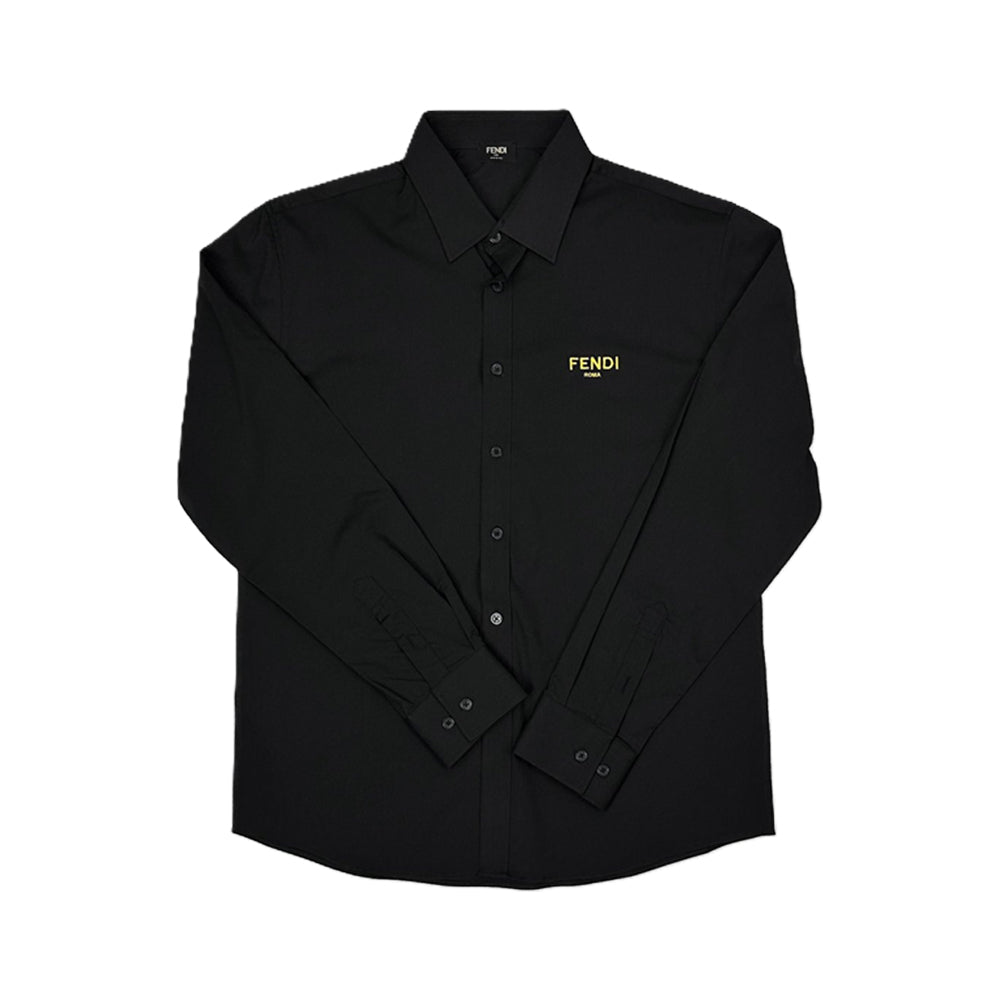펜디 로고 자수 셔츠(2color)