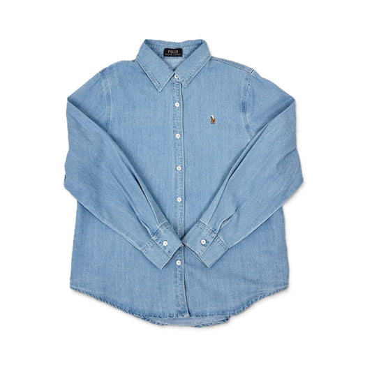 폴로 데님 셔츠(2color)