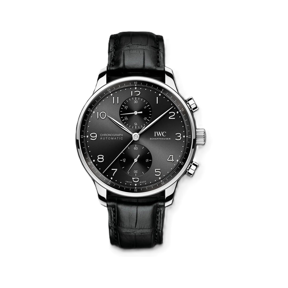 IWC 포르투기저 크로노그래프 41 블랙